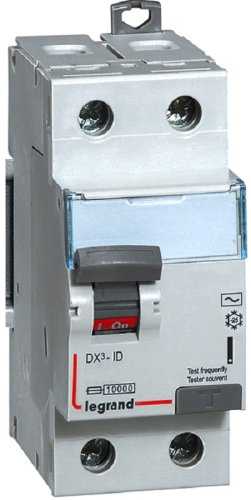 Выключатель дифференциального тока УЗО Legrand DX3 2п 16А 10мА 10,0кА тип AC фото Выключатель дифференциального тока УЗО Legrand DX3 2п 16А 10мА 10,0кА тип AC картинка